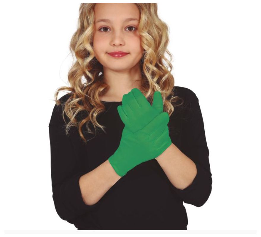 Translation missing: pt-PT.Guantes Cortos Infantiles en varios colores mate de 19 cm