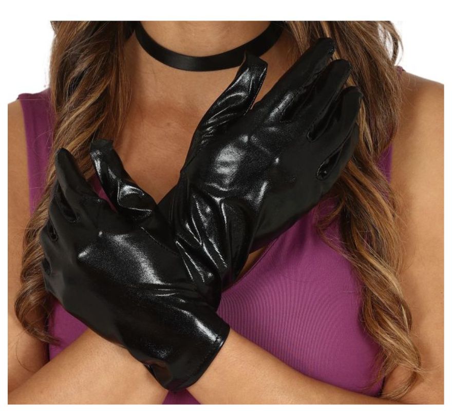 Translation missing: pt-PT.Guantes Cortos Metalizados en varios colores de 22 cm
