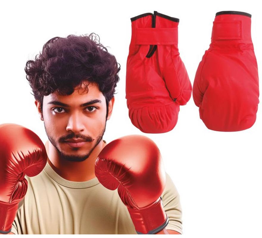 Translation missing: pt-PT.Guantes de Boxeo rojos adulto