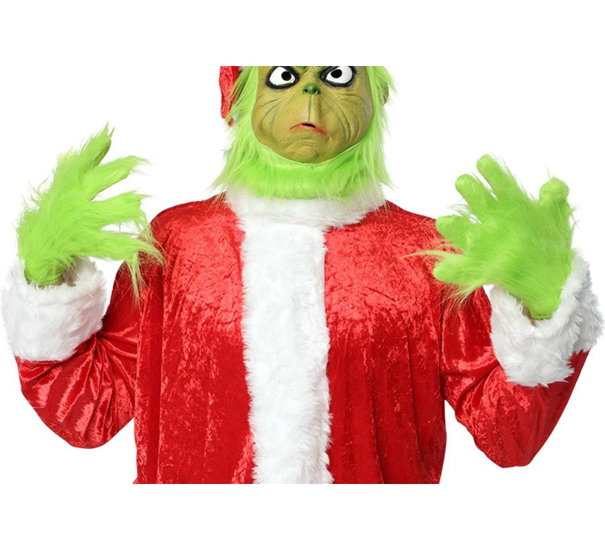 Translation missing: pt-PT.Guantes de Duendecillo Antinavideño verde para adultos