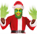 Guantes de Grinch de la Navidad