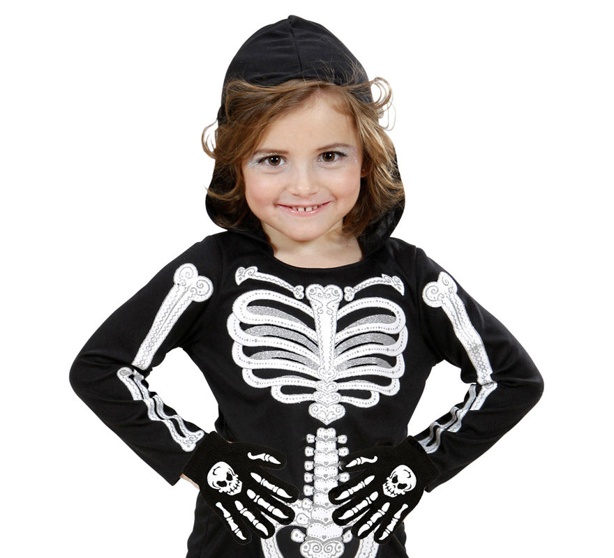 Translation missing: pt-PT.Guantes de Huesos con Calavera Infantiles