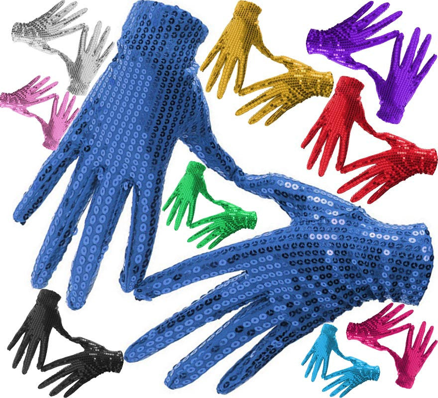 Translation missing: pt-PT.Guantes de Lentejuelas para adultos en varios colores