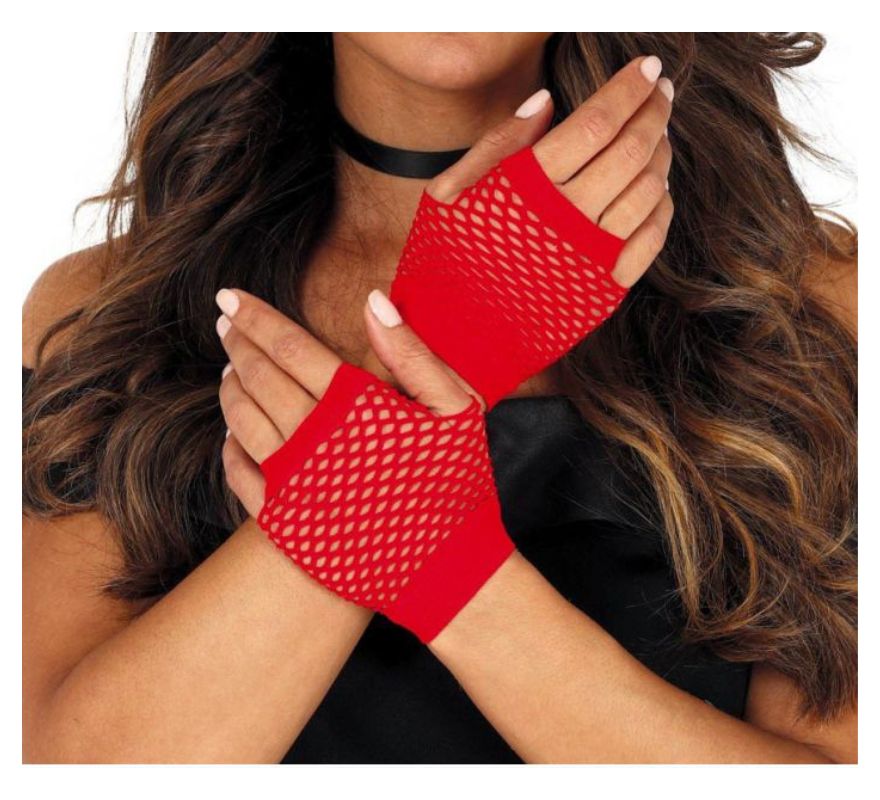 Guantes de Malla en varios colores de 11 cm