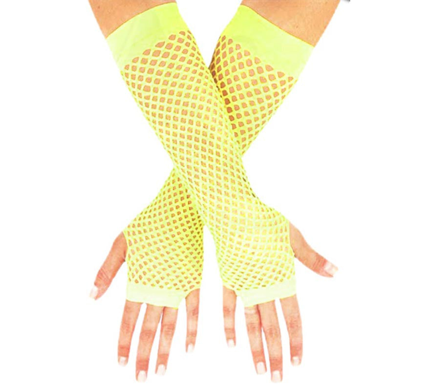 Translation missing: pt-PT.Guantes de Red Largos de 27 cm en varios colores