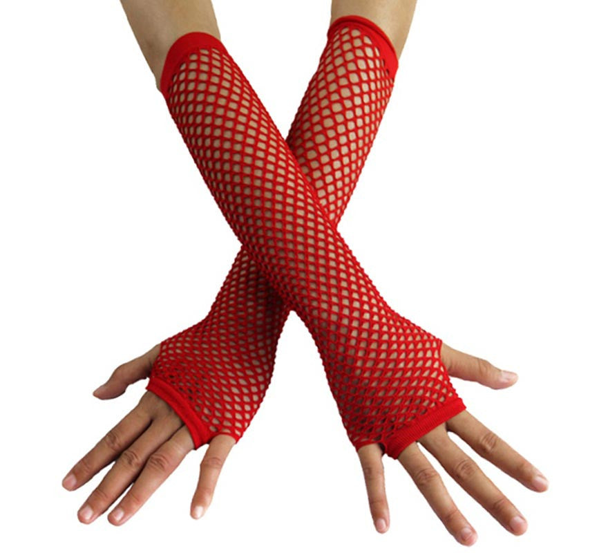 Translation missing: pt-PT.Guantes de Red Largos de 27 cm en varios colores