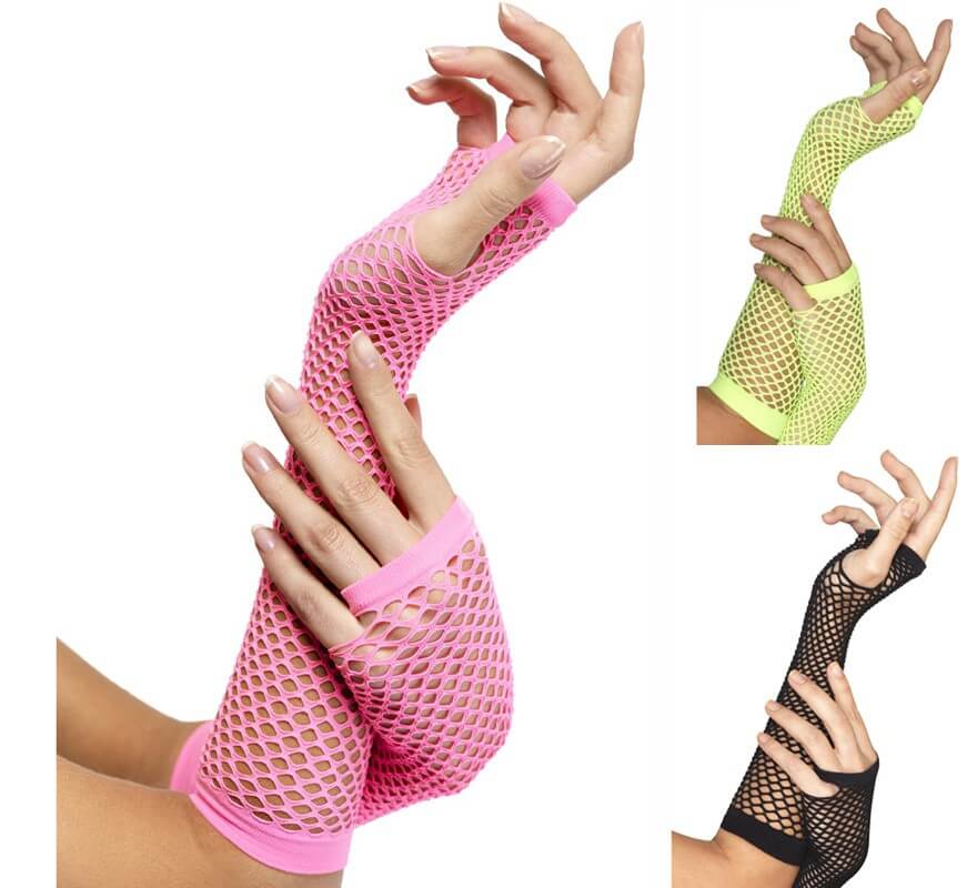 Translation missing: pt-PT.Guantes de Redecilla largos en varios colores