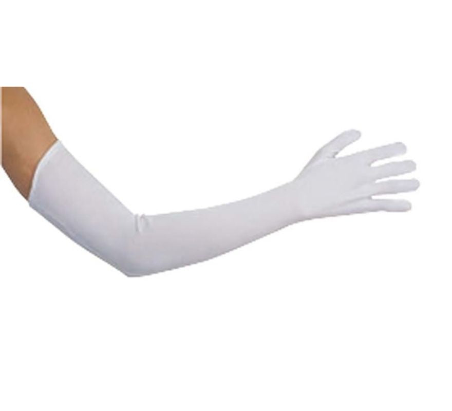 Guantes extra largos en varios colores 45 cm