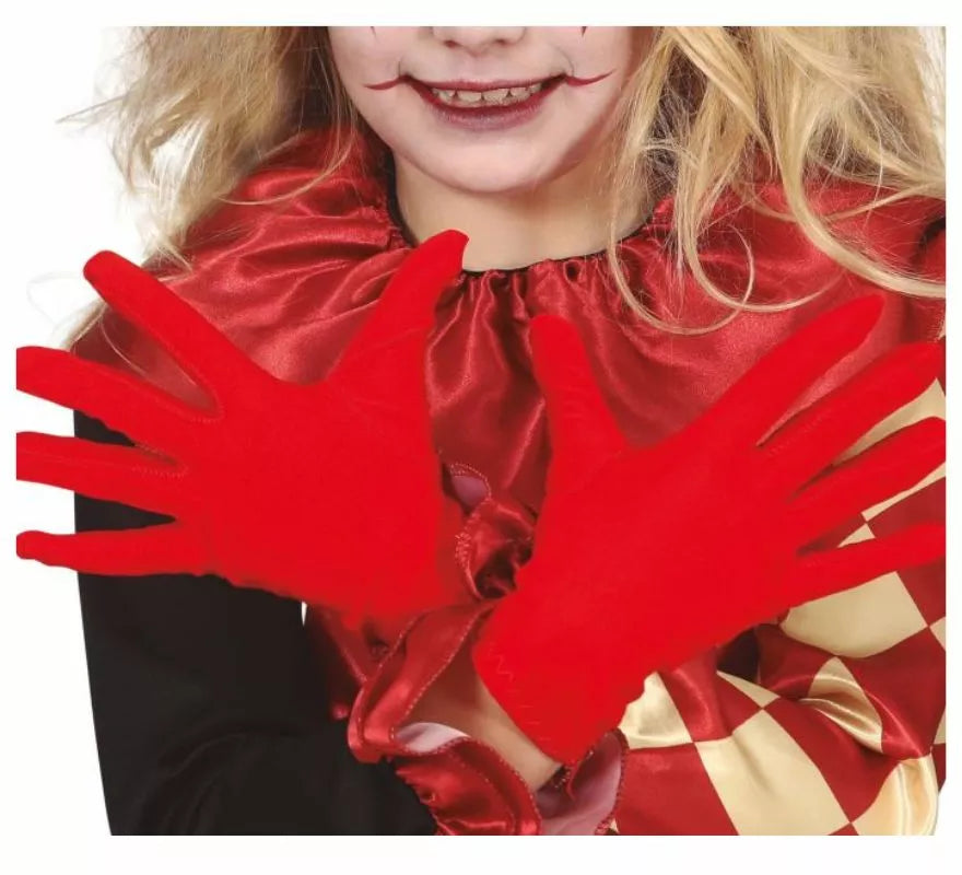 Translation missing: pt-PT.Guantes infantiles rojos