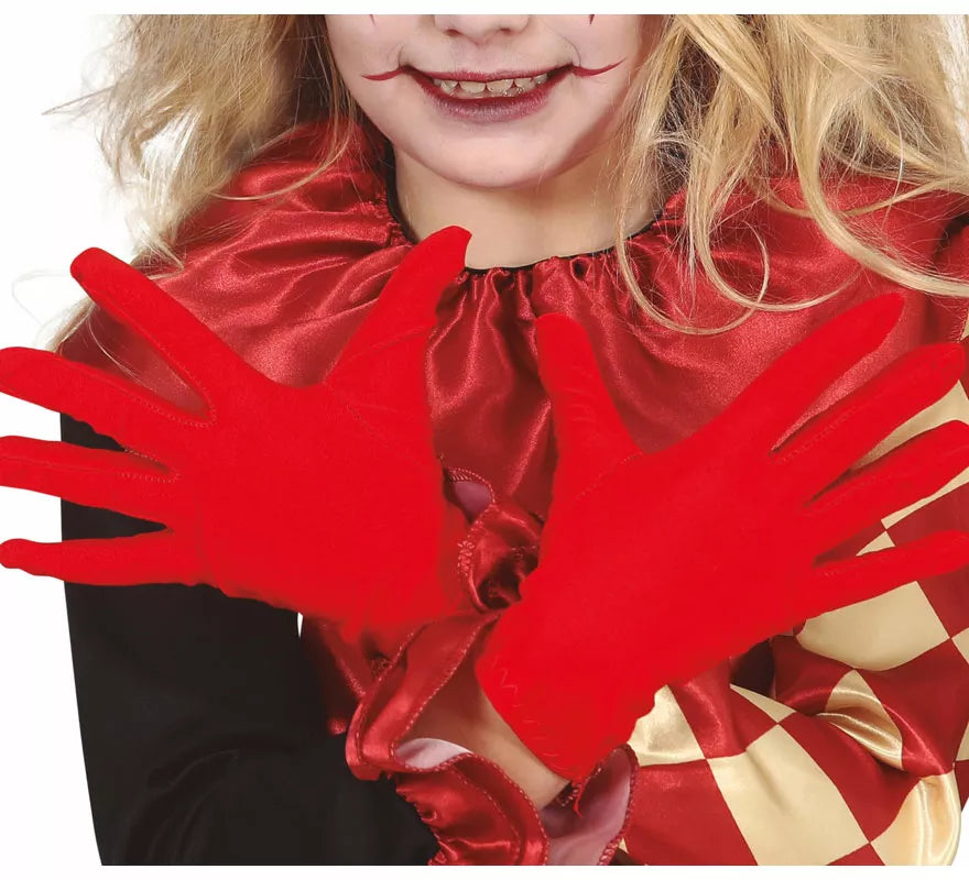 Translation missing: pt-PT.Guantes infantiles rojos
