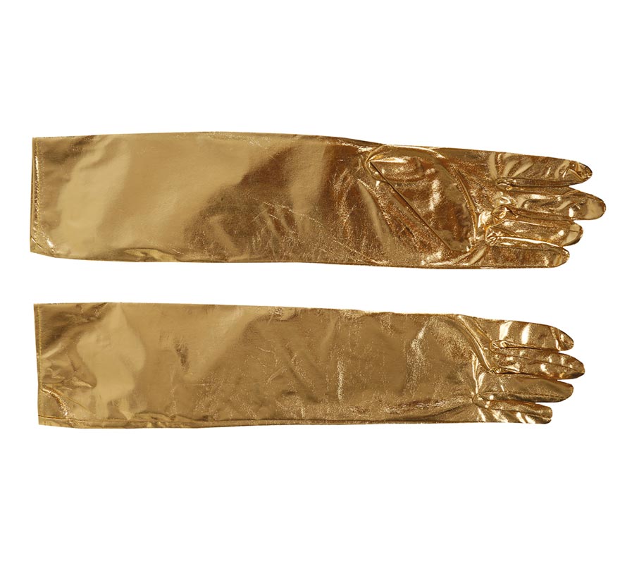 Translation missing: pt-PT.Guantes Largos color oro 44 cm