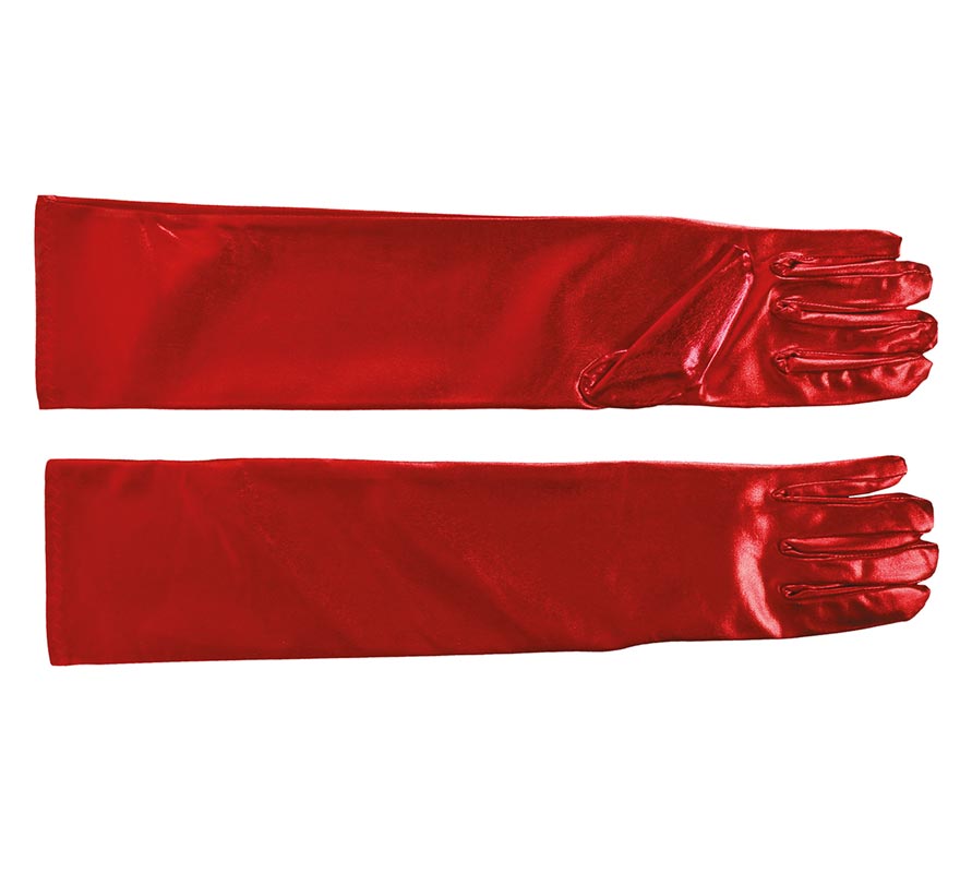 Translation missing: pt-PT.Guantes Largos color rojo 44 cm