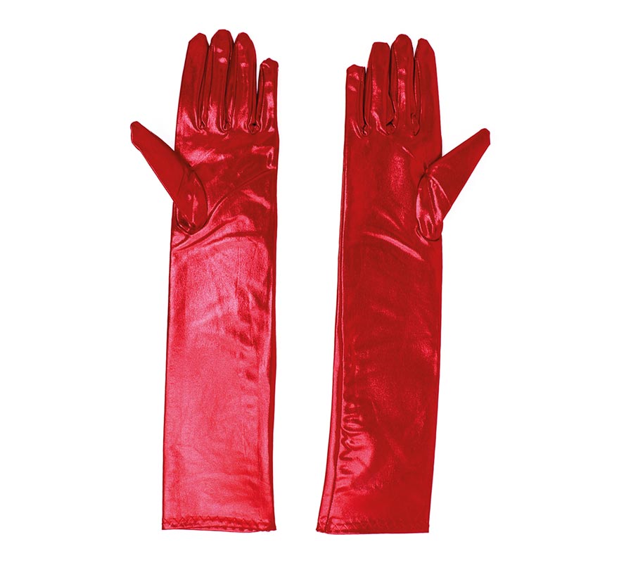 Translation missing: pt-PT.Guantes Largos color rojo 44 cm
