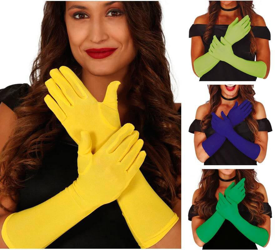 Translation missing: pt-PT.Guantes Largos en varios colores de 42 cm