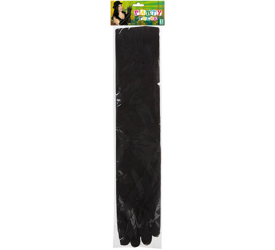 Translation missing: pt-PT.Guantes largos Negros 40 cm