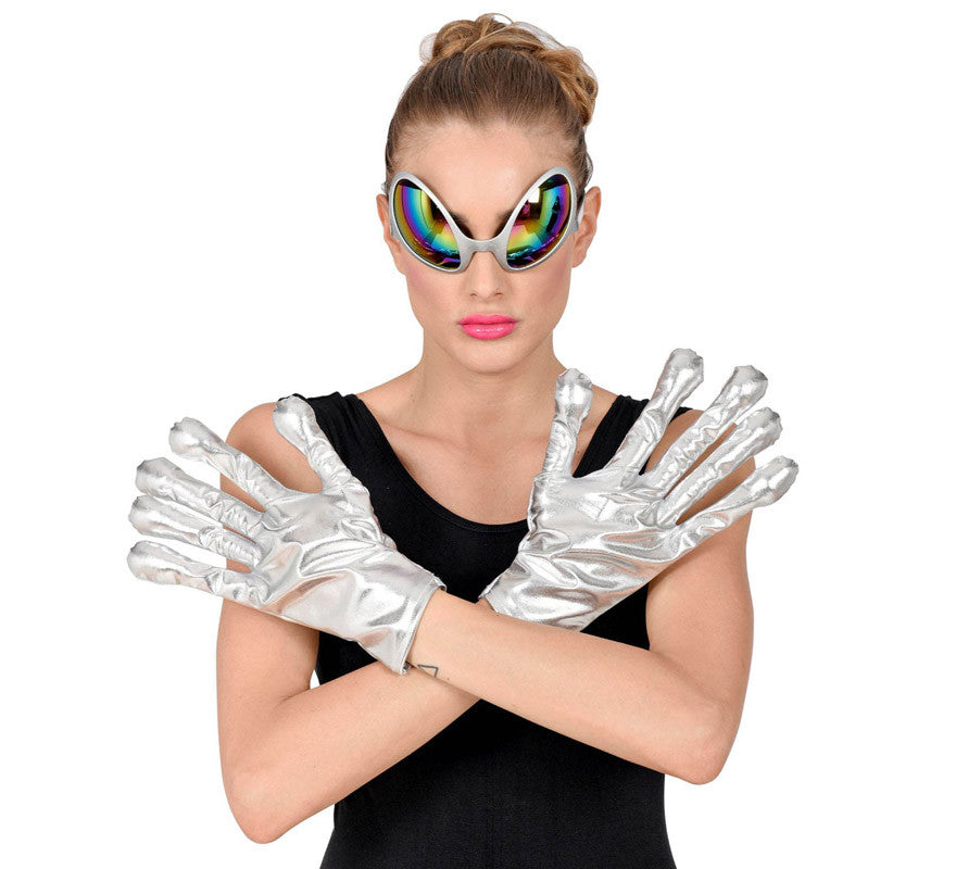Translation missing: pt-PT.Guantes Metálicos Alien del Espacio