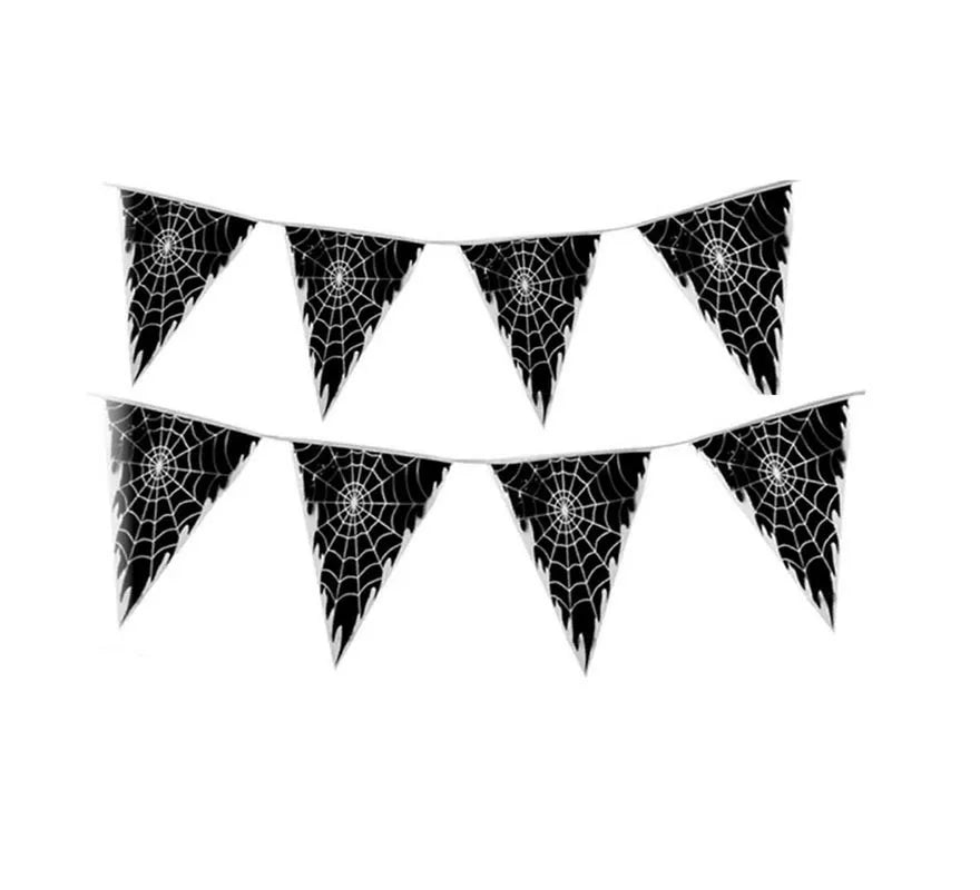 Guirnalda Banderines Spiderweb de 10 mts