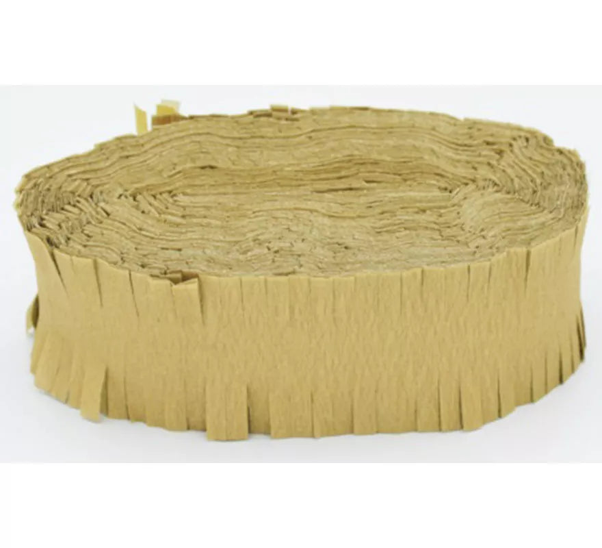 Guirnalda Crepé color Oro de 24 m