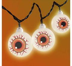 Guirlanda de 10 Olhos Sangrentos Iluminação LED 150 cm