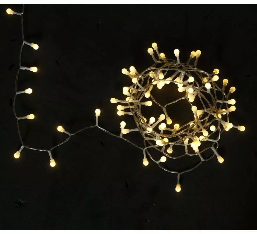Translation missing: pt-PT.Guirnalda de 50 Led Bola cálida 8 funciones con pilas
