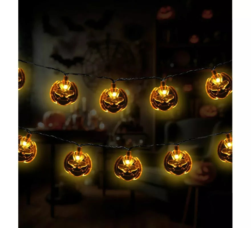 Translation missing: pt-PT.Guirnalda de Calabazas con luz de 1,20 m