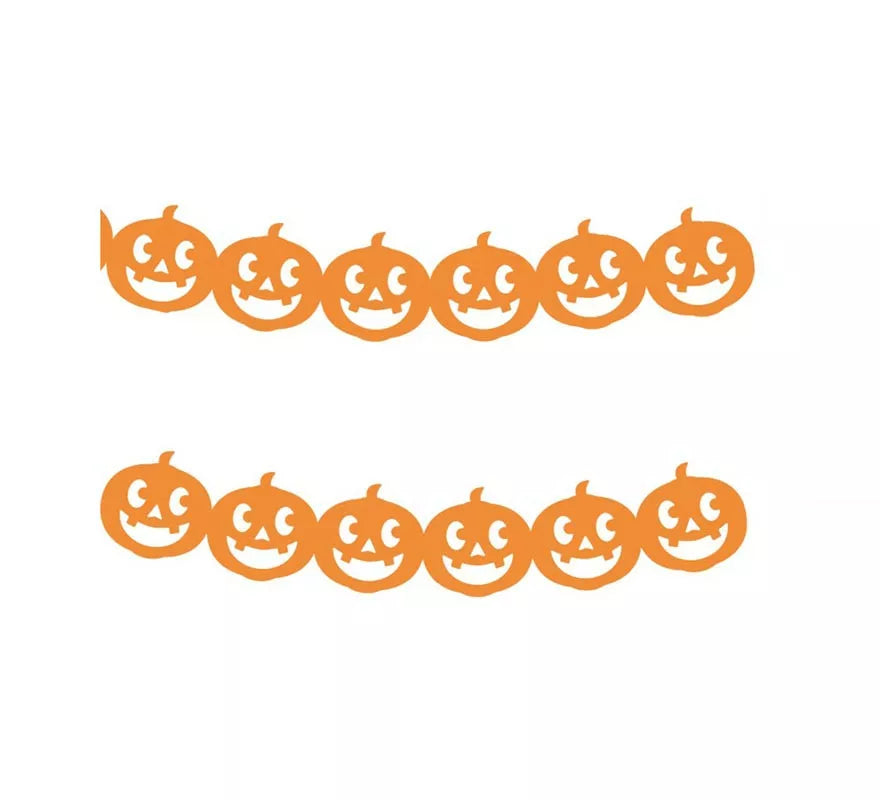 Translation missing: pt-PT.Guirnalda de Calabazas sonrientes de 3 m
