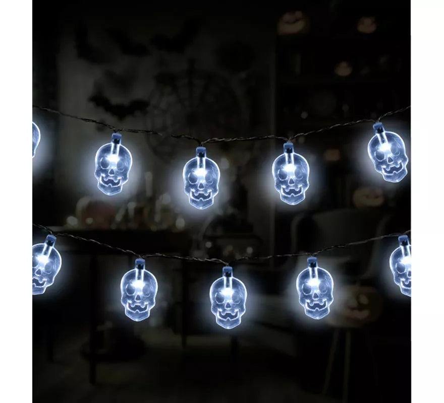 Translation missing: pt-PT.Guirnalda de Calaveras con luz de 1,20 m