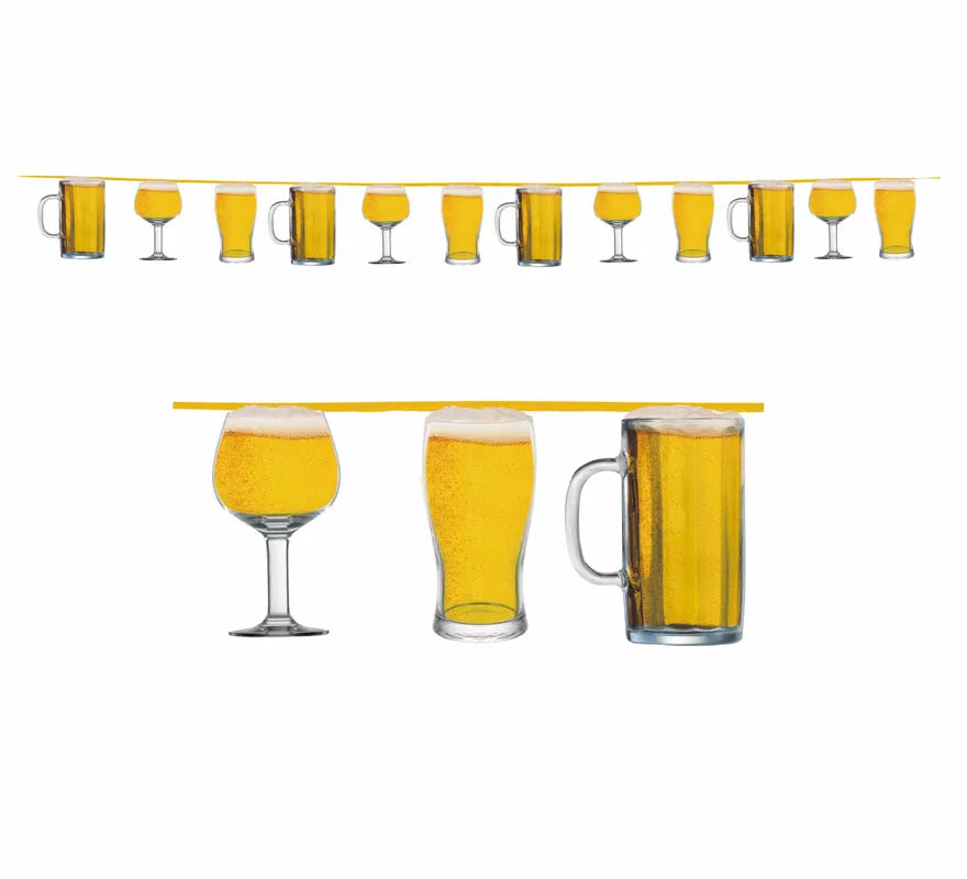 Translation missing: pt-PT.Guirnalda de Cervezas 12 piezas de 300 cm