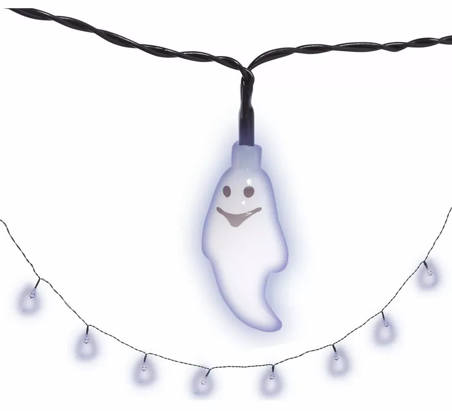 Guirnalda de Fantasmas a Pilas de Led 10