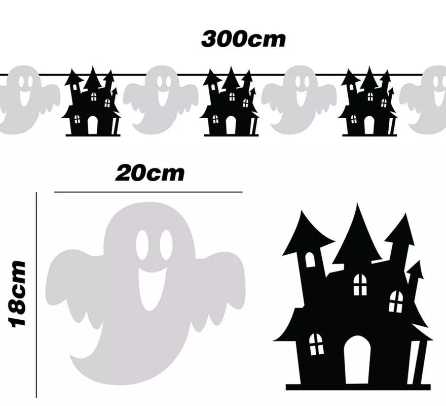 Translation missing: pt-PT.Guirnalda de Fantasmas y Castillos