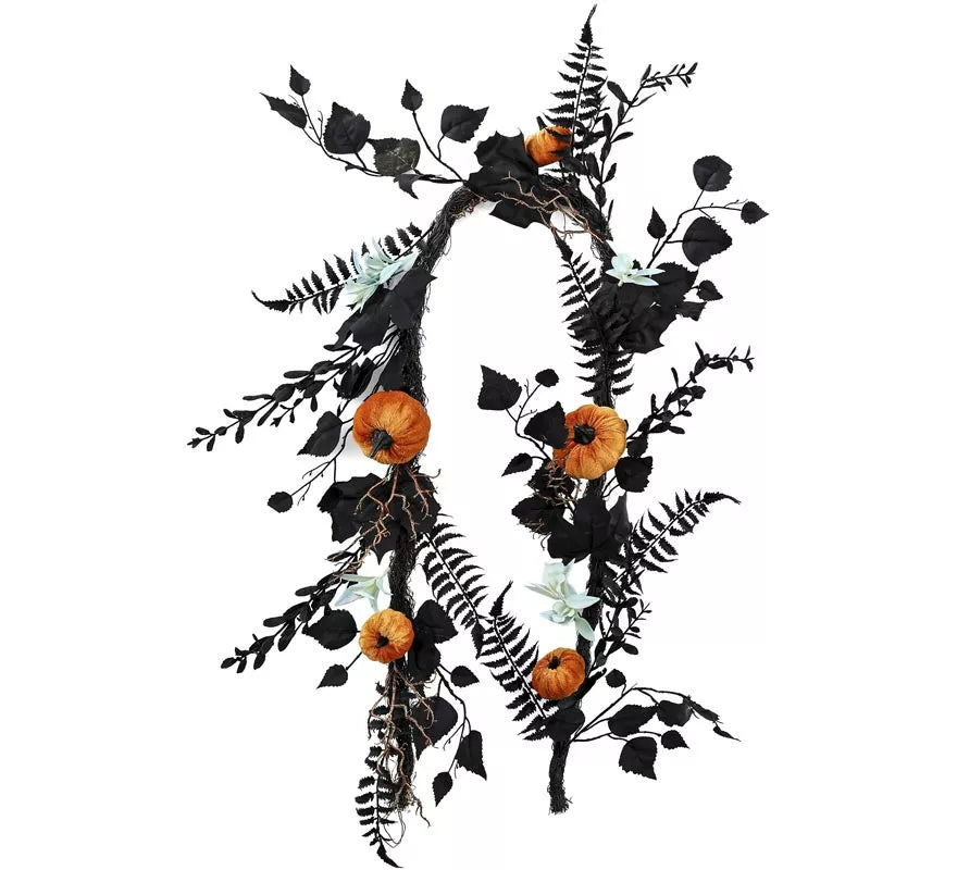 Translation missing: pt-PT.Guirnalda de Flores con Calabaza de 150 cm
