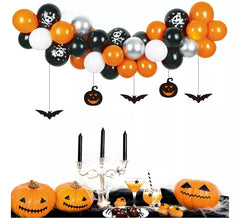 Adesivo de guirlanda de balões de Halloween 33 peças