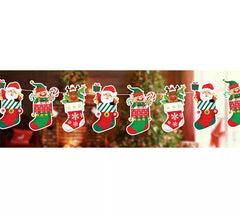 Guirlanda de Natal de 300 cm e 16x16 cm por figura