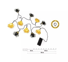 Guirlanda de Aranhas Led 150 cm