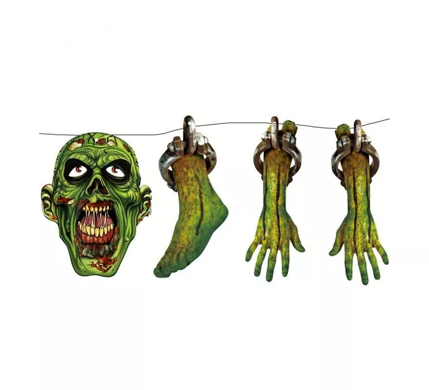 Translation missing: pt-PT.Guirnalda de Zombie 150 Cm