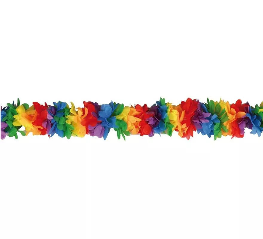 Translation missing: pt-PT.Guirnalda Hawaiana multicolor de 274 cm