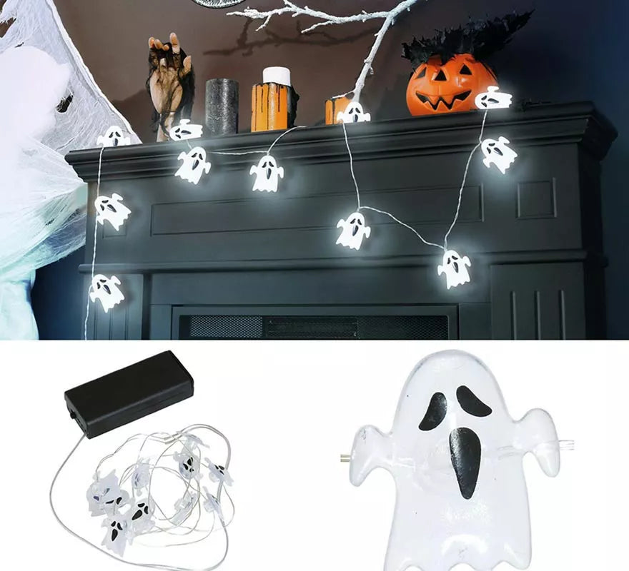 Translation missing: pt-PT.Guirnalda Hilo de Fantasmas a Pilas 10 Leds