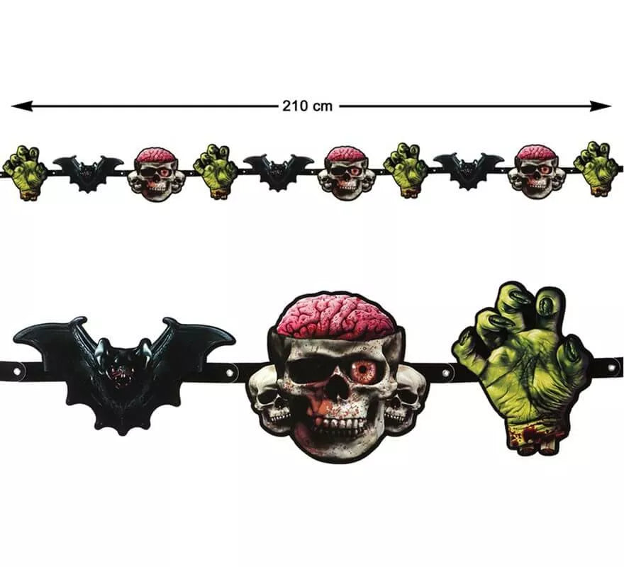 Translation missing: pt-PT.Guirnalda para Halloween de 210 cm