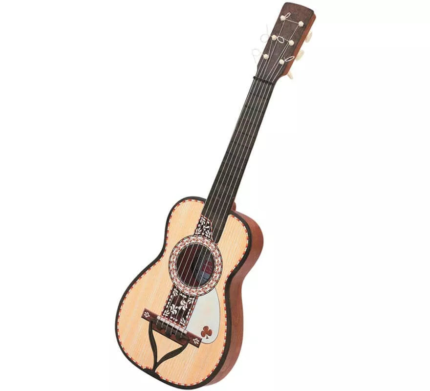 Translation missing: pt-PT.Guitarra Española de juguete imitación madera de 63x21x5.5 cm