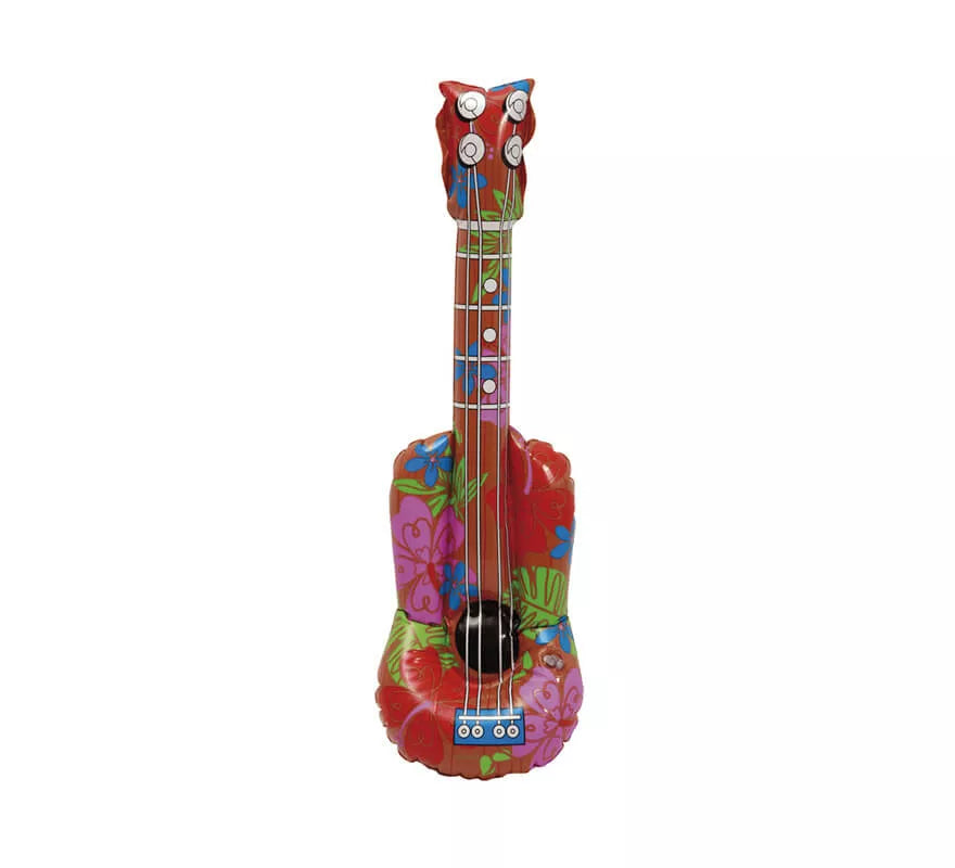 Translation missing: pt-PT.Guitarra Hinchable con dibujo de guitarra española de 60 cm