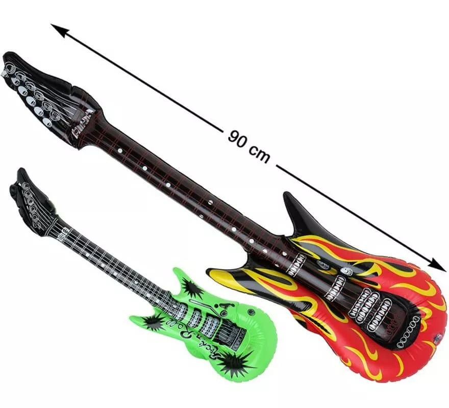 Translation missing: pt-PT.Guitarra Hinchable en 2 modelos surtidos 90 cm