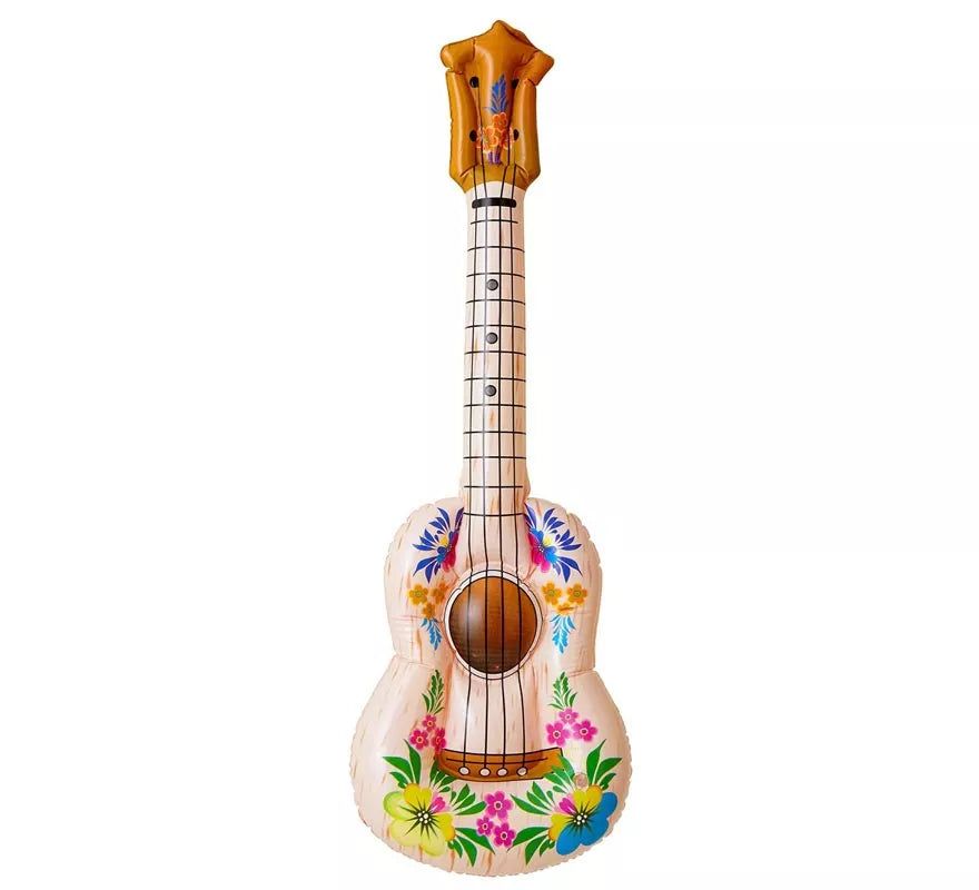 Translation missing: pt-PT.Guitarra Hula Hawaiano inflable de 105 cm