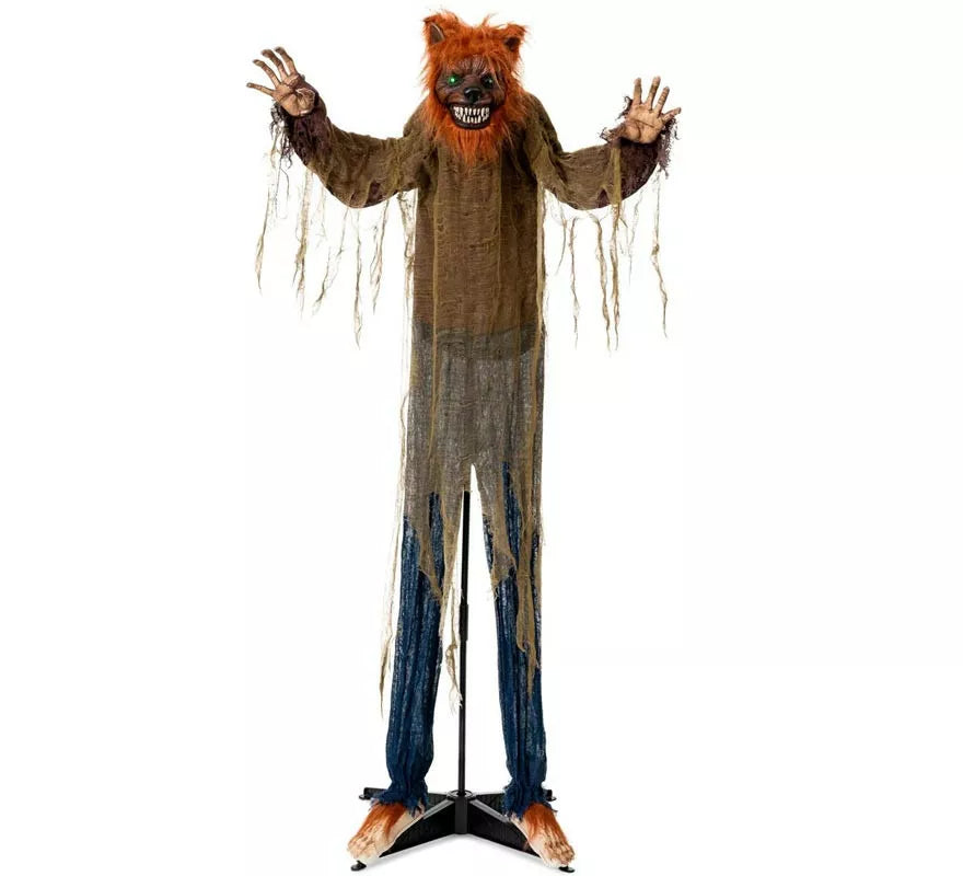 Translation missing: pt-PT.Hombre Lobo Animado con base de 100x20x160 cm