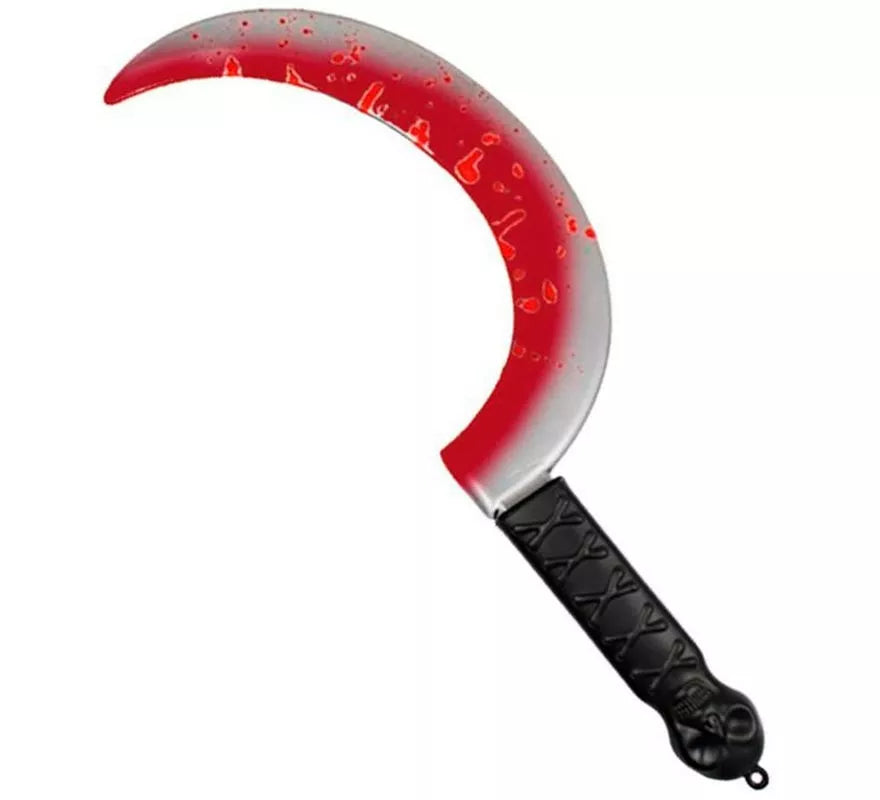 Translation missing: pt-PT.Hoz manchada de sangre de 35 cm