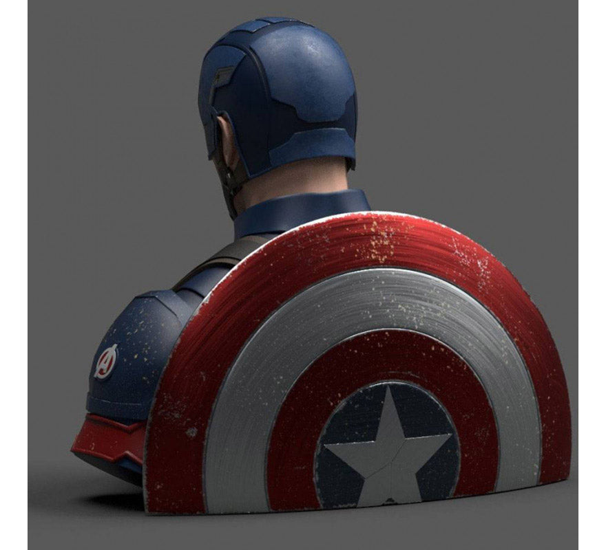 Hucha Capitán América Marvel de 20 cm