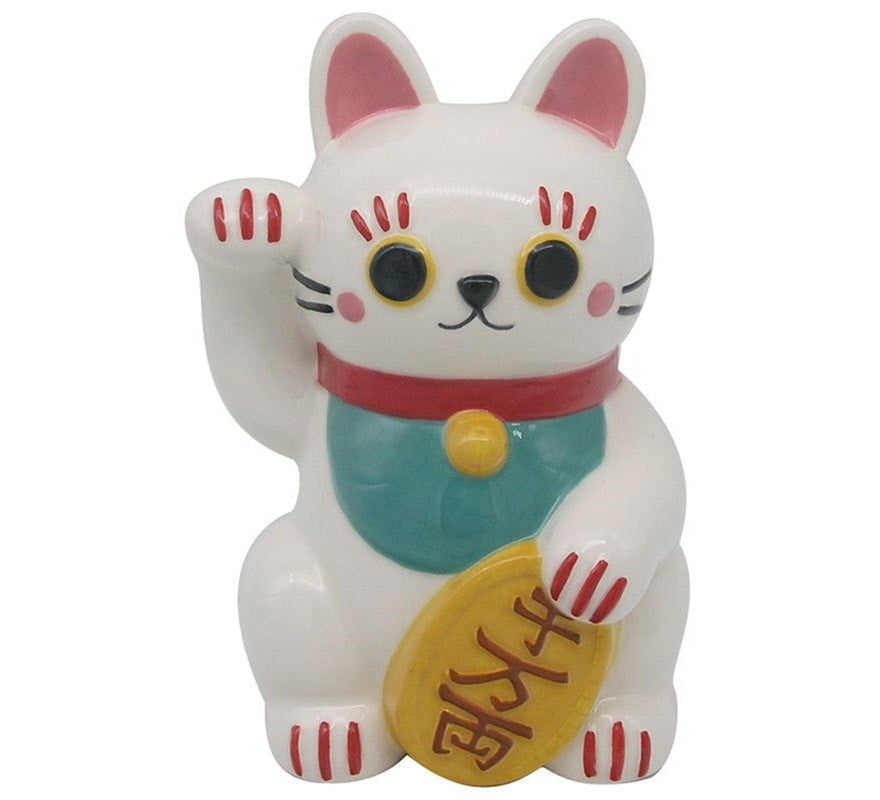 Translation missing: pt-PT.Hucha cerámica Maneki Neko Gato de la Suerte