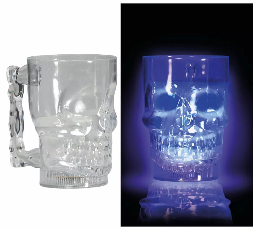 Translation missing: pt-PT.Jarra de Calavera con Luz de 700 ml (10X14 cm)