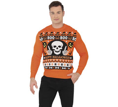 Suéter masculino Halloween Boo