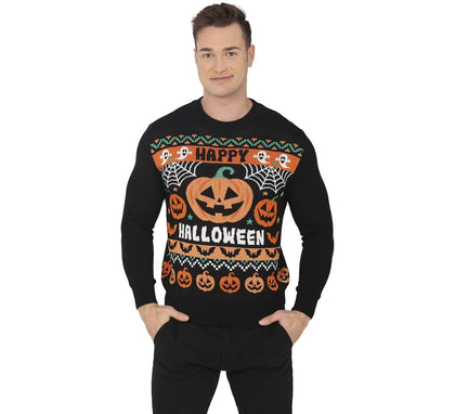 Jersey Halloween Calabaza para hombre