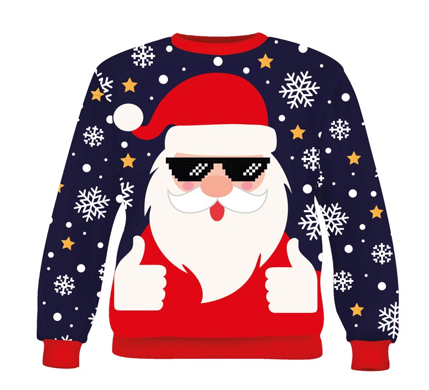 Translation missing: pt-PT.Jersey Navidad Papá Noel cool para hombre